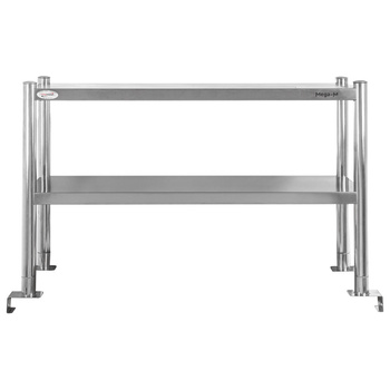 Nadstawka na stół gastronomiczny Mega-M 150x30x60(H) MM-C102606 stal nierdzewna