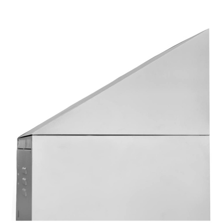 Daszek skośny do szafki BHP Mega-M J-80 S-80 cm G-50 cm H-20 cm N
