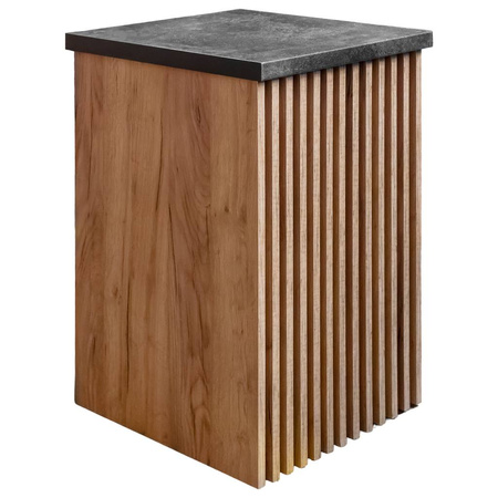 Szafka z lamelami Mega-M H-86 cm L-51 cm G-55 cm dąb kraft N