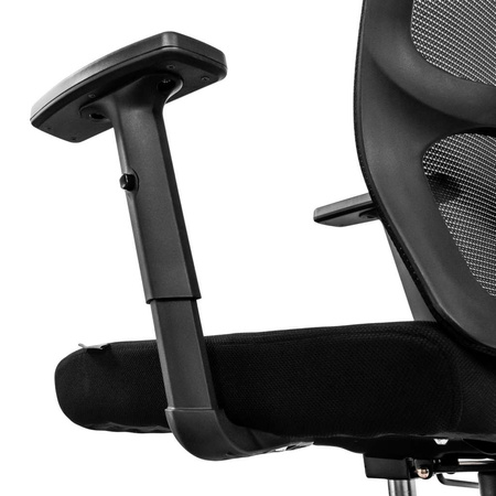 Fotel biurowy obrotowy FURVERO Aero czarny