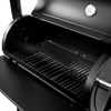 Grill ogrodowy węglowy Mega-M beczkowy z kominkiem 53x29 N