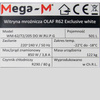 Witryna mroźnicza Mega-M OLAF R62 Exclusive White N