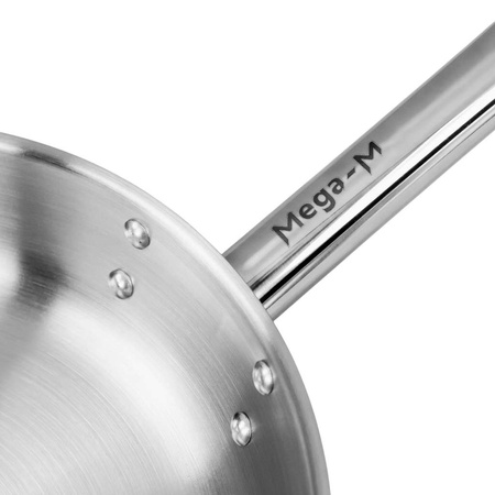 Patelnia ze stali nierdzewnej Mega-M ⌀24 cm