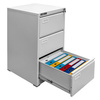 Szafka metalowa na dokumenty Mega-M 3 szuflady kartotekowa