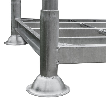 Manurack Mega-M paleta słupkowa 154,5x118x31 cm - pojedynczy mobilrack