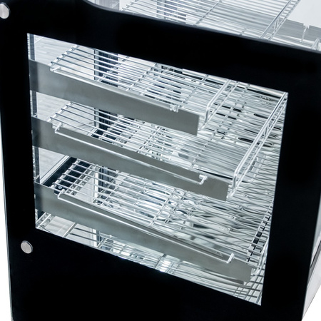 Witryna grzewcza nastawna Mega-M ELSA MINI S66 Inox