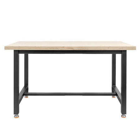 Stół warsztatowy Mega-M S-150 cm x G-75 cm x H-80 cm system 01 grafit N