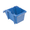 Pojemnik magazynowy Mega-M kuweta warsztatowa M plastikowa 200x300x130 mm niebieski N