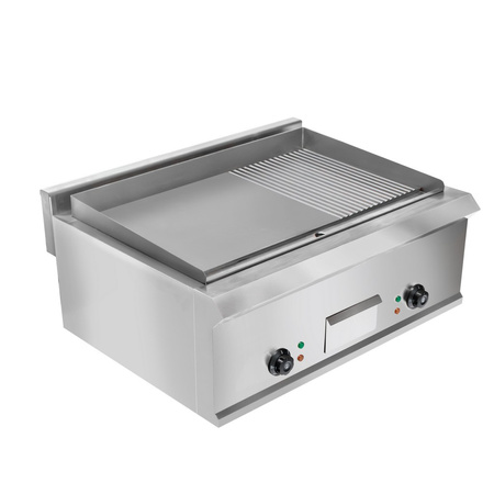 Płyta grillowa elektryczna Mega-M UC 2x3kW.230V.2/3G.1/3R N