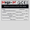 Witryna mroźnicza Mega-M OLAF R62 White N