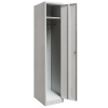 Szafka ubraniowa BHP Mega-M J-40 1 drzwiowa szara S-36 cm G-50 cm H-180 cm skręcana N