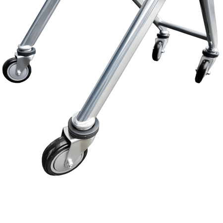 Wózek sklepowy zakupowy Mega-M Y 125L S-54 cm ZESTAW 24 szt