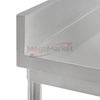 Stół gastronomiczny Mega-M 80X70 /2półki/1R/MDF/ N