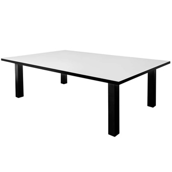 Stół konferencyjny Mega-M 220x130x76 cm biel alpejska