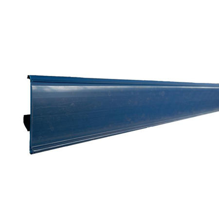 Listwa cenowa do półki wtykana L-100cm ciemno zielony N