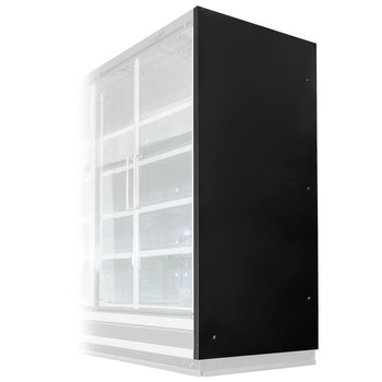 Bok regału chłodniczego Mega-M HUGO G-85 cm H-204 cm prawy