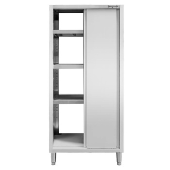 Szafa gastronomiczna przelotowa Mega-M 2-drzwiowa 80x50x200 cm stal nierdzewna