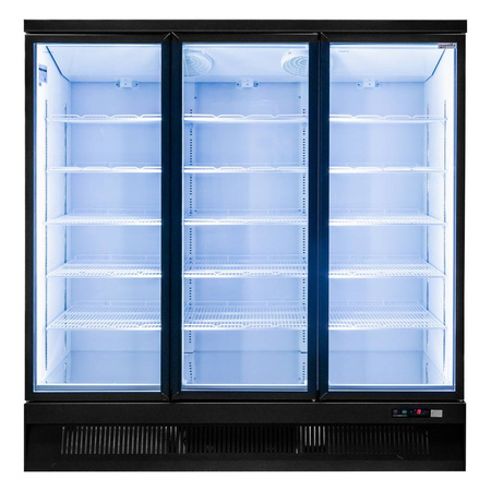 Witryna chłodnicza 3-drzwiowa 1664L Mega-M DIEGO i188 oświetlenie LED