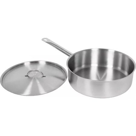 Rondel z pokrywką ze stali nierdzewnej Mega-M 7L 30x10 cm