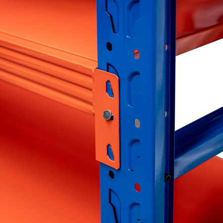 Regał magazynowy 12-półkowy Mega-M FORTIS LIGHT H-200 cm L-585 cm G-50 cm