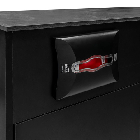 Szafka pod ekspres do kawy tip-on blat slim-line Mega-M L-154 cm G-60 cm H-92 cm czarny