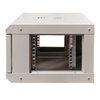 Szafa Rack Mega-M 19" 4U 240x600x350 wisząca szary N