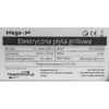 Płyta grillowa elektryczna płaska Mega-M UC 2kW 35x52x32 cm