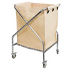 Wózek hotelowy na pranie Mega-M 62x60x95 cm składany beżowy