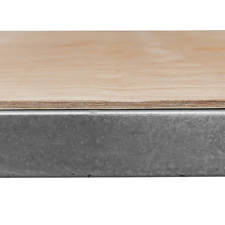 Manurack Mały Mega-M 154,5cm x 118cm x 31cm ocynk + podstawa ze sklejki N