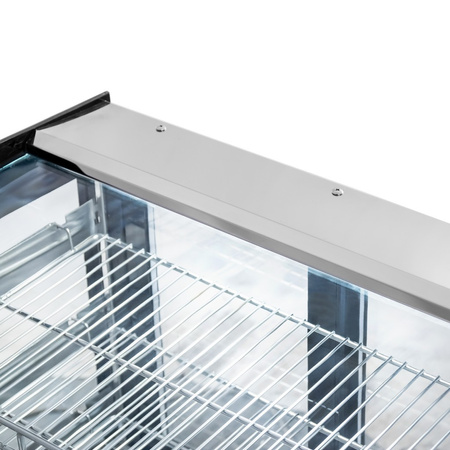 Witryna grzewcza nastawna Mega-M CLARA MINI S66 Inox