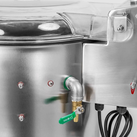 Obieraczka do ziemniaków z separatorem obierzyn Mega-M 15L.750W 230V N