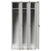 Szafka ubraniowa BHP Mega-M J-90 3 drzwiowa szara S-90 cm G-50 cm H-180 cm skręcana N