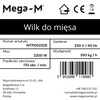 Wilk do mięsa Mega-M 350kg/h 2,2kW N