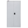 Szafa gospodarcza socjalna Mega-M 2-drzwiowa z półkami S-90 cm szara