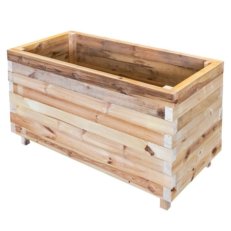 Donica kwiatowa drewniana Mega-M H-74 cm L-120 cm G-60 cm