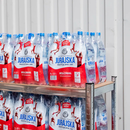 Regał magazynowy Mega-M BASIC H-180 cm L-90 cm G-40 cm 5 półek z MDF 4 mm 175 kg ocynk