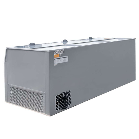 Zamrażarka skrzyniowa przeszklony panoramiczny front766 L Mega-M OZI i250 NoFrost