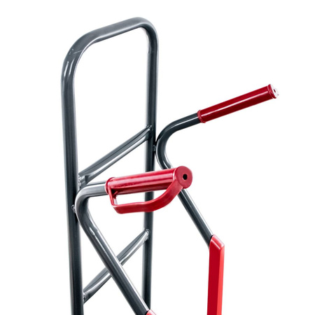 Wózek transportowy magazynowy młynarka taczkowy Mega-M TM285 z płozami