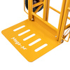 Wózek młynarka prosty z rozkładaną platformą Mega-M (MTP003450) 250kg żóły karton N