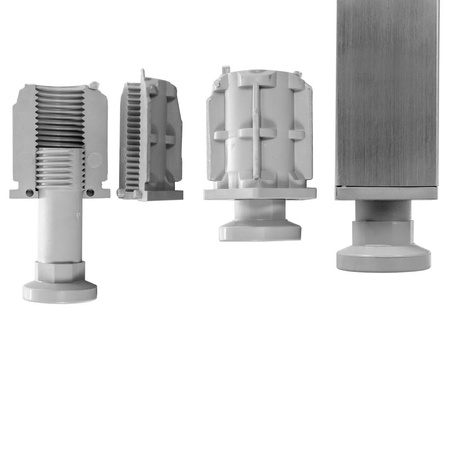 Stół gastronomiczny ze stali nierdzewnej spawany przyścienny z półką Mega-M 200x70x85 cm