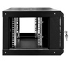 Szafa Rack Mega-M 19" 6U 300x600x400 wisząca czarny N