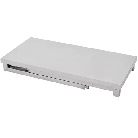 Stół ze stali nierdzewnej centralny składany Mega-M S-120 cm G-60 cm H-85 cm N