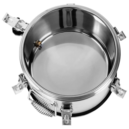 Termos gastronomiczny transportowy z kranem Mega-M UC 10L stal nierdzewna