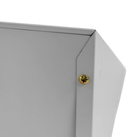 Daszek skośny do szafki BHP 60 Mega-M szary 60x50x20 cm