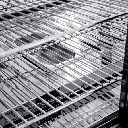 Witryna grzewcza nastawna Mega-M CLARA MINI S120 Inox