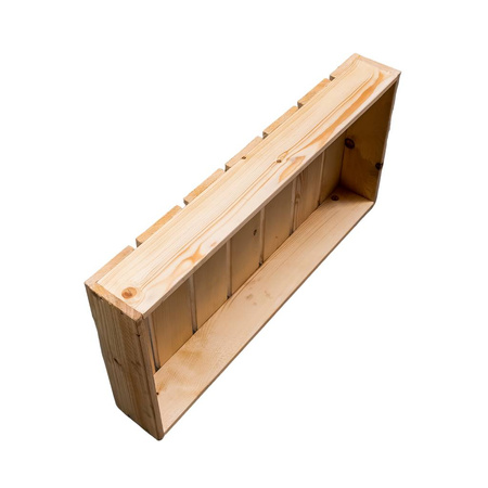 Skrzynka drewniana na wino Mega-M L-78 cm G-38 cm H-10 cm