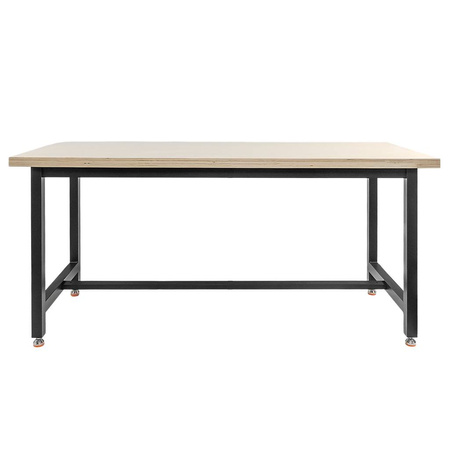 Stół warsztatowy Mega-M S-180 cm x G-75 cm x H-80 cm system 01 grafit N