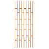 Lamel sufitowy/ ścienny podwieszany modułowy Mega-M H- 250 cm L- 96 cm G- 10 cm dąb kraft N