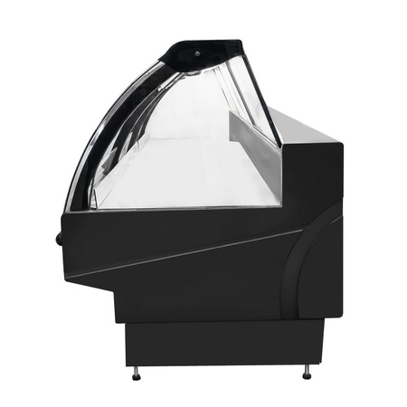 Lada chłodnicza ROSA E375K black Remote N