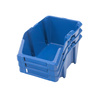 Pojemnik magazynowy Mega-M kuweta warsztatowa S plastikowa 155x250x120 mm niebieski (pakiet 6 szt.) N
